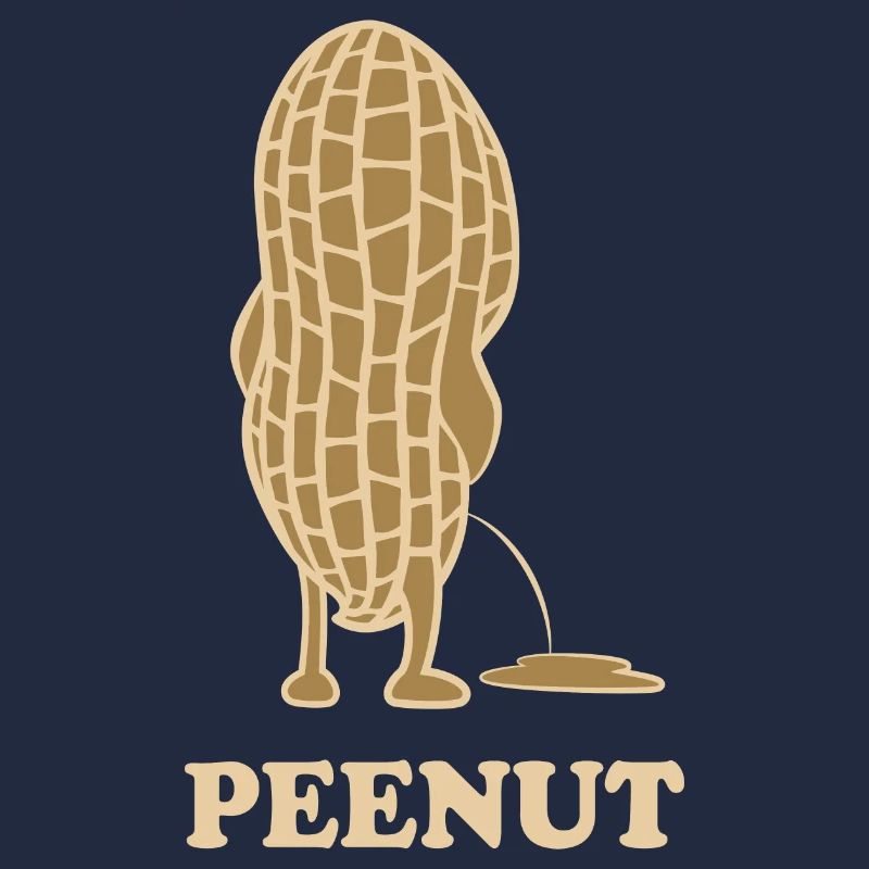 PeeNut - a peanut needs to pee, pun