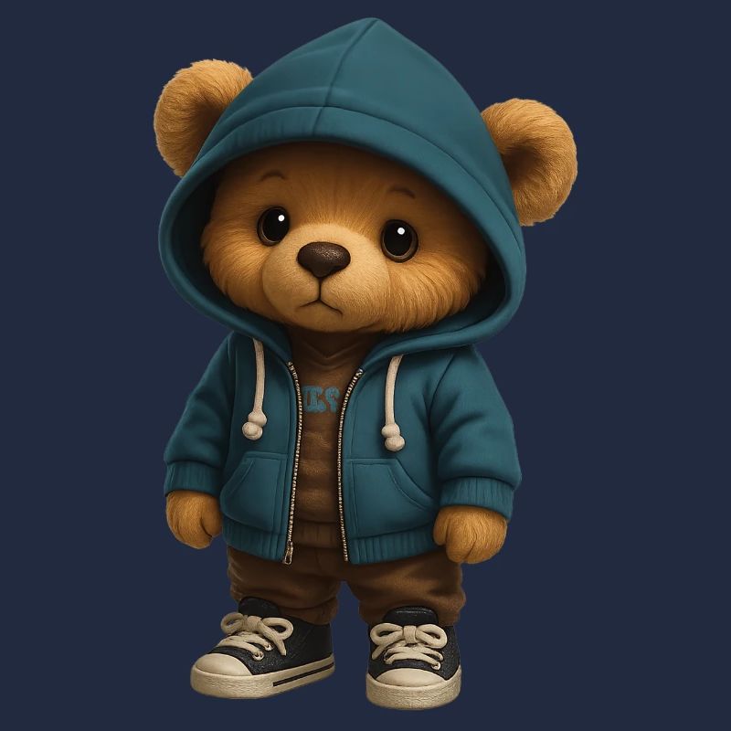 Sweat à capuche Teddy
