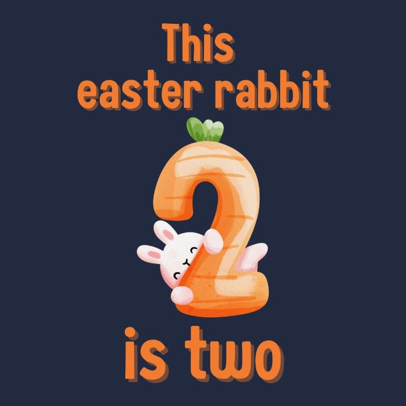 2nd birthday at Easter Easter two years old