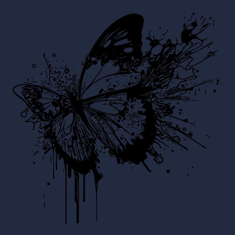 Splash Tattoo Ink Butterfly