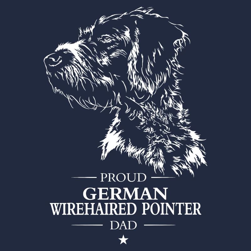 German Wirehaired Pointer Dad Hunde Hund Wilsigns