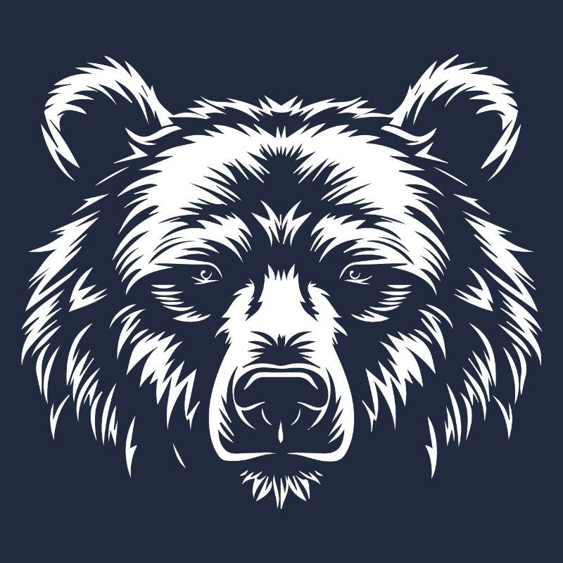 Bear Logo Stylized