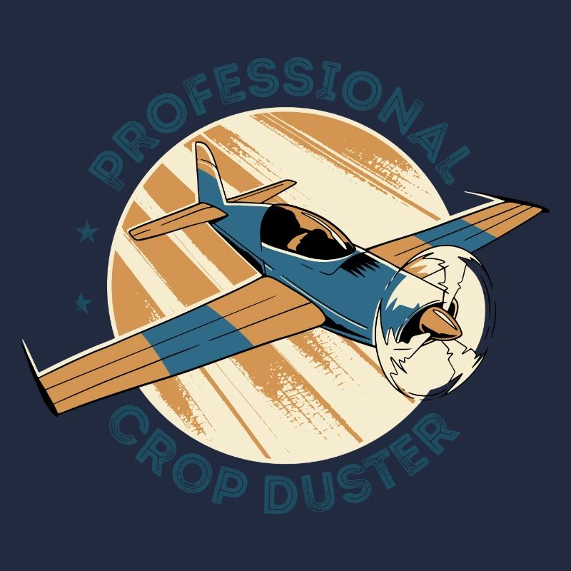 Professioneller Crop Duster Pilot, Antenne