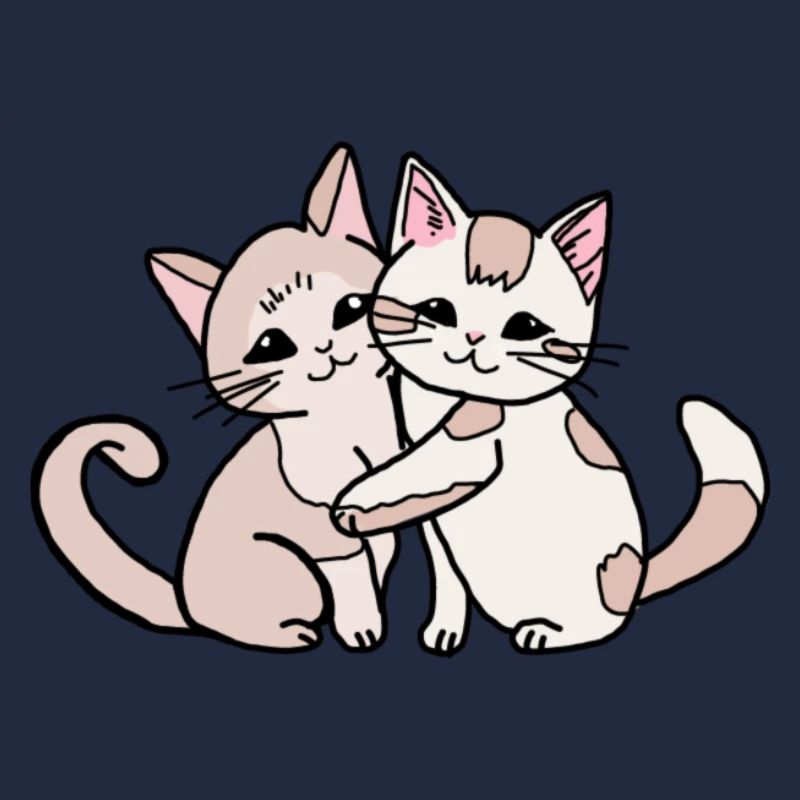 Katzenpärchen