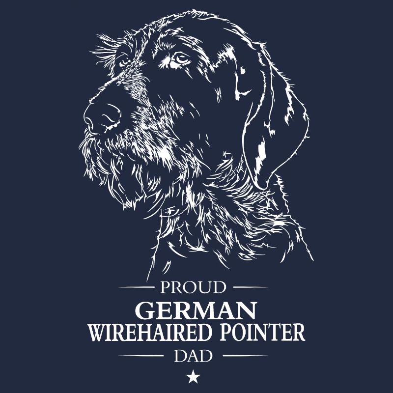 German Wirehaired Pointer Dad Hunde Hund Wilsigns