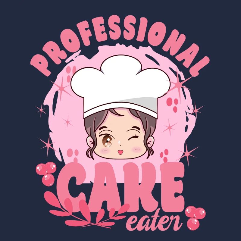 Cake Baker Professional Cake Eater Gift