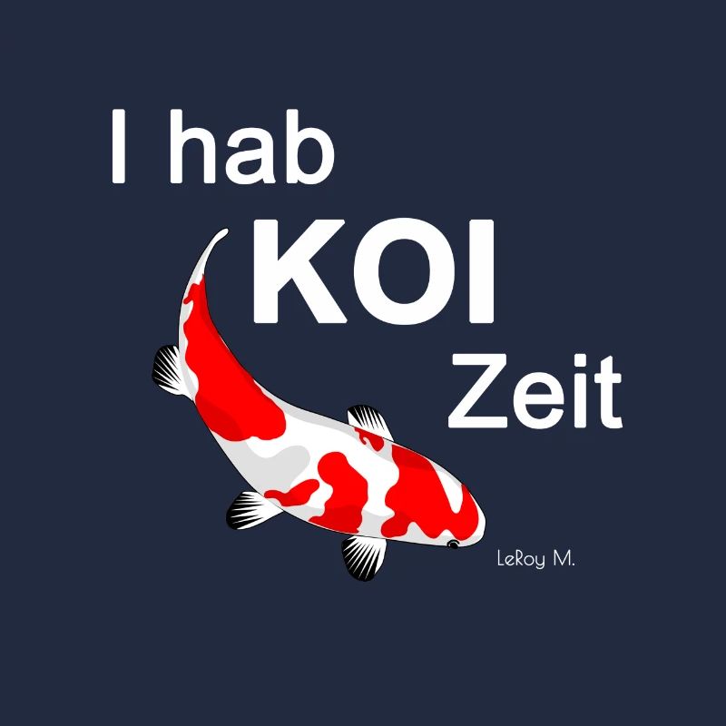 Im nächsten Leben werde ich ein Koi