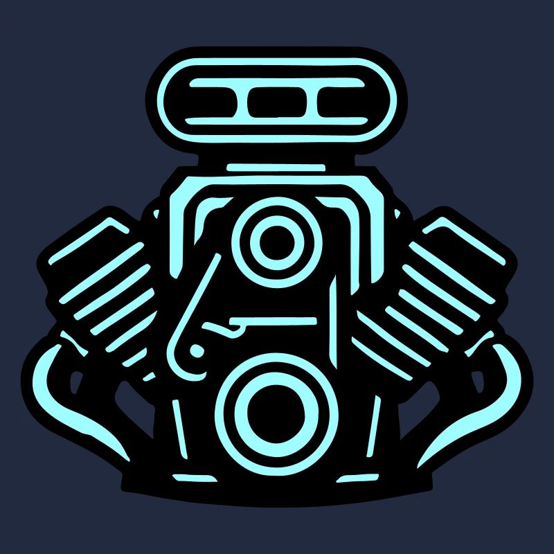 Engine Car Symbol Tuning