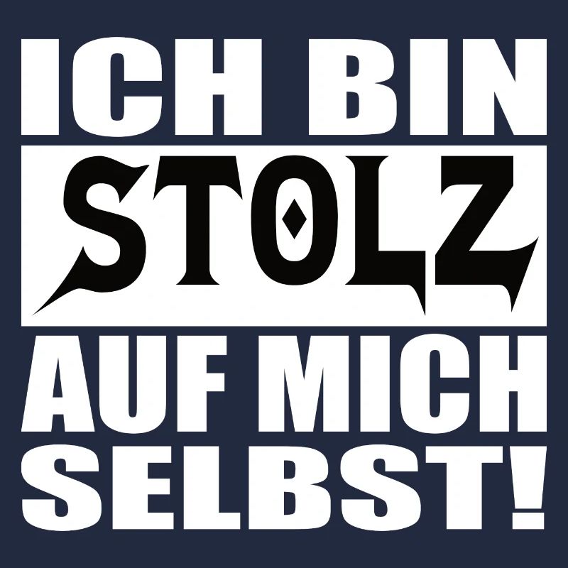 ich bin stolz auf mich selbst