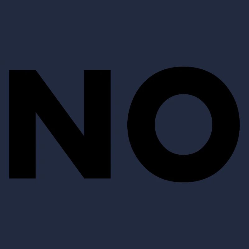 No