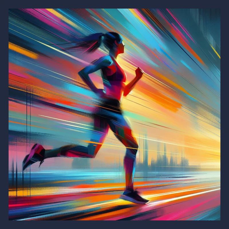 Femme de course 1