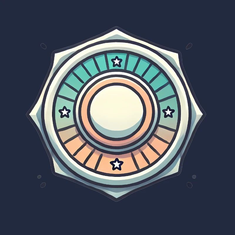 Conception graphique de badge vintage