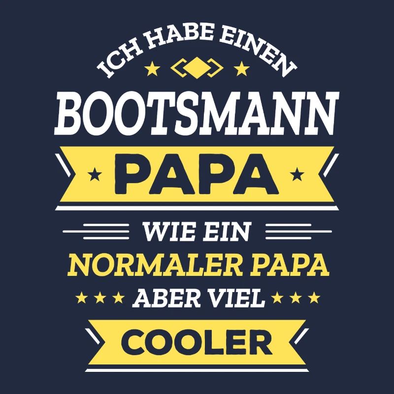 BOOTSMANN PAPA - COOLER ALS NORMAL, MARITIME HELD