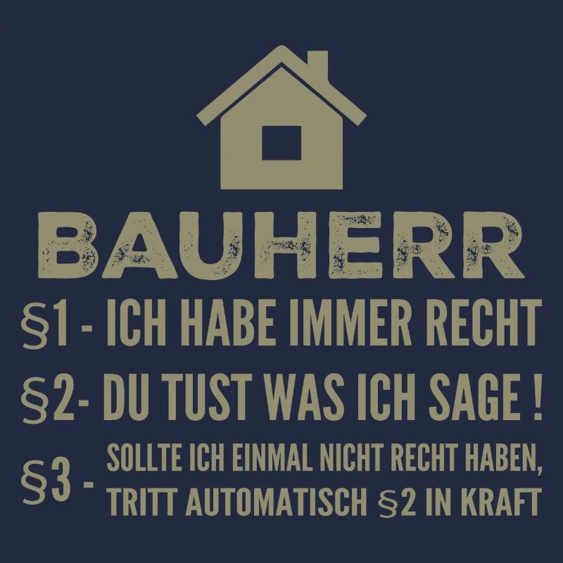 Chantier de construction de maison de constructeur cadeau amusant