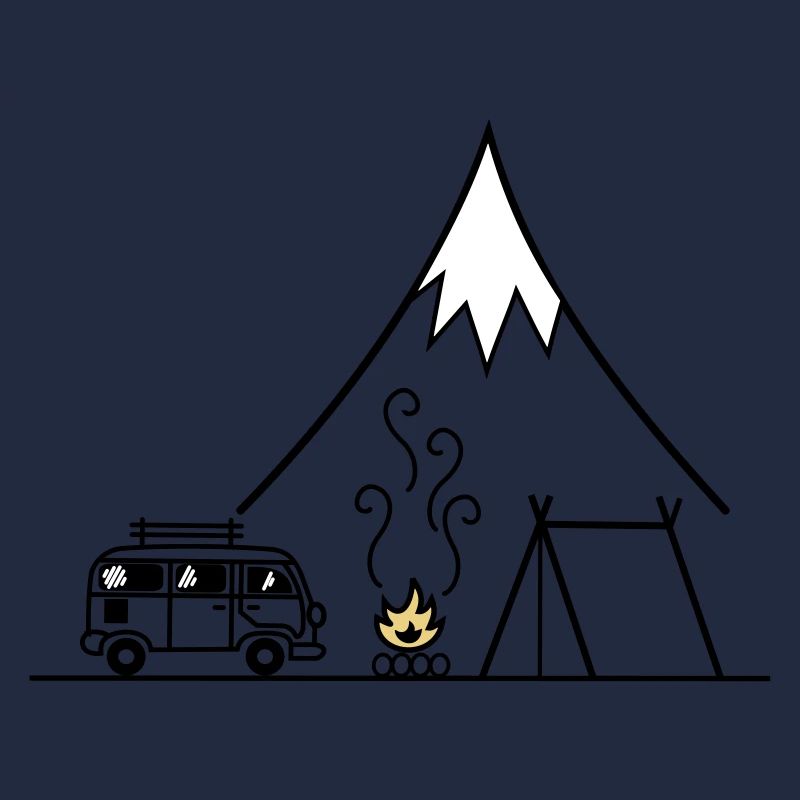 Campfire voyage de camping