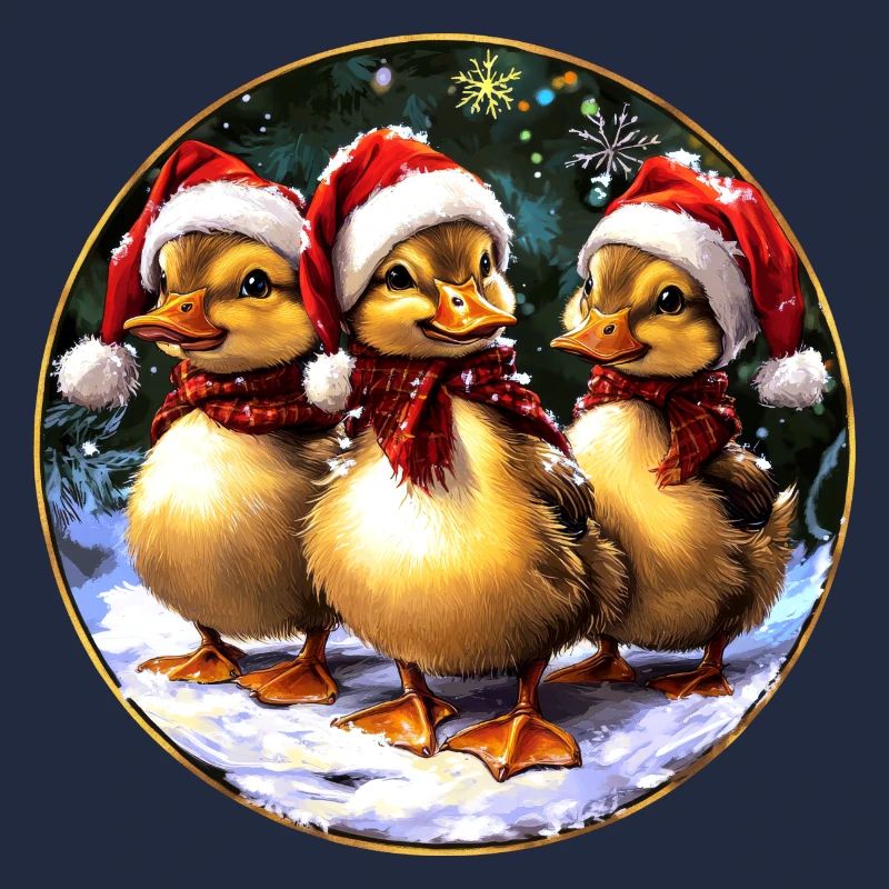 Entchen Weihnachtsmann