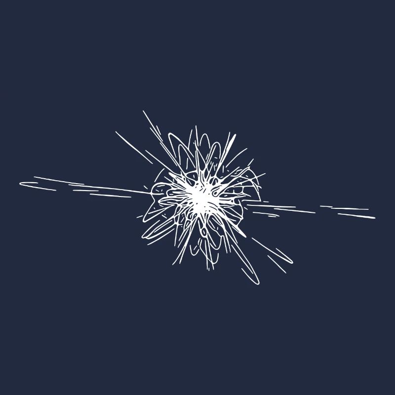 Vector Sternen Nova Explosion