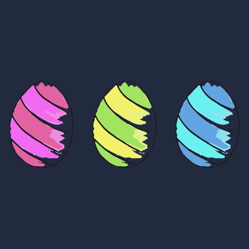 Les oeufs de Pâques oeufs de ostern75 Oeufs