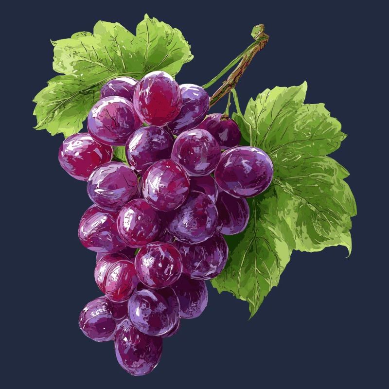 red grapes