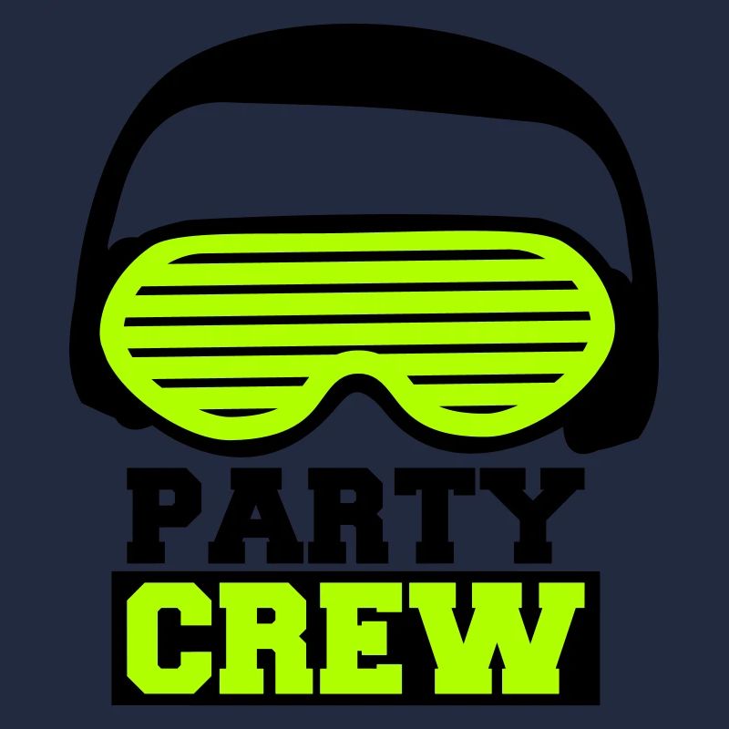 Party Crew Gesicht Feiern Team Freunde Mitglied