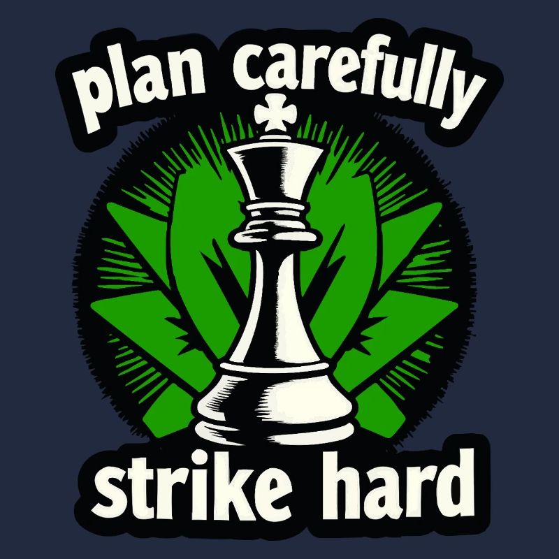 Schach plan carefully strike hard