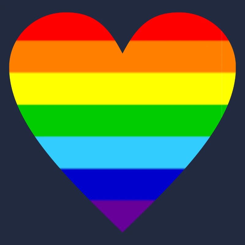 Herz Regenbogen Farben bunt