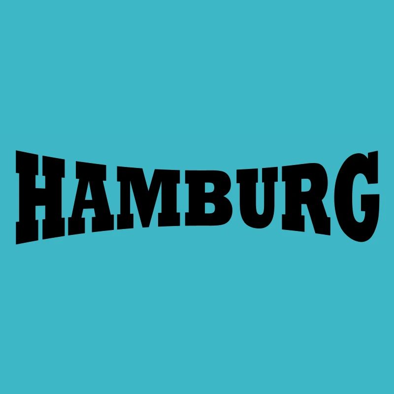 Hambourg lettrage