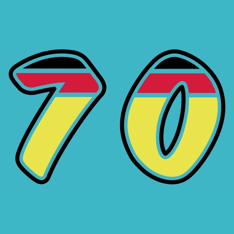 70 Symbole numérique Allemagne