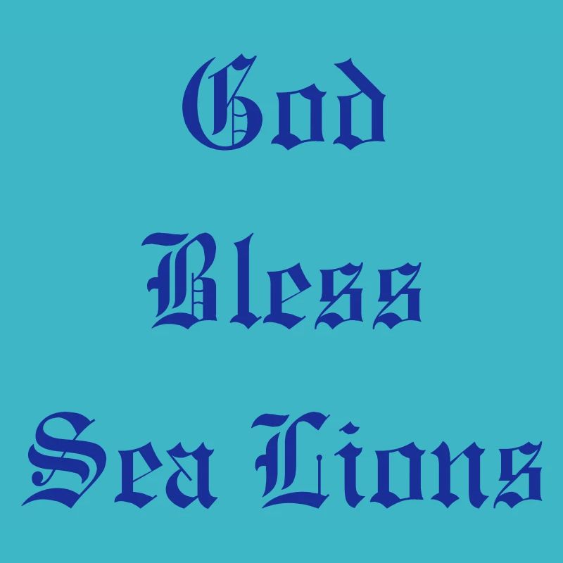 Que Dieu bénisse les lions de mer