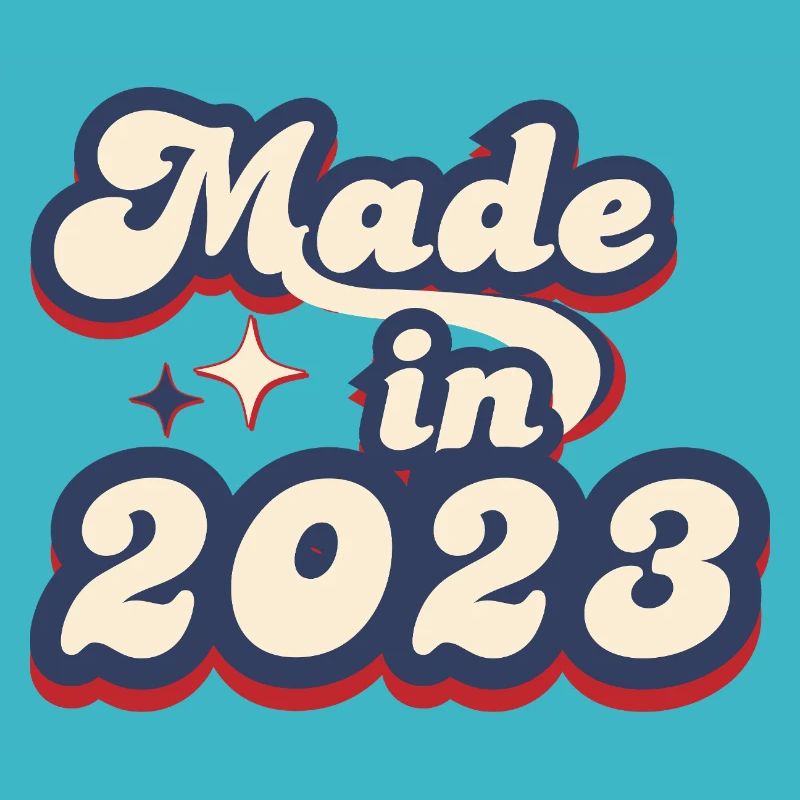 Made in 2023 retro