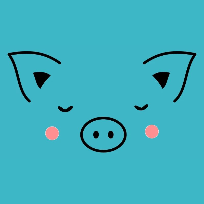 Schwein Sau Schweinchen Ferkel Eber I Geschenkidee