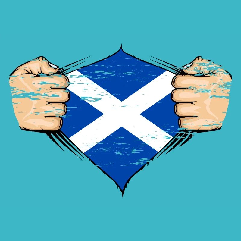 Drapeau de l’Écosse utilisé