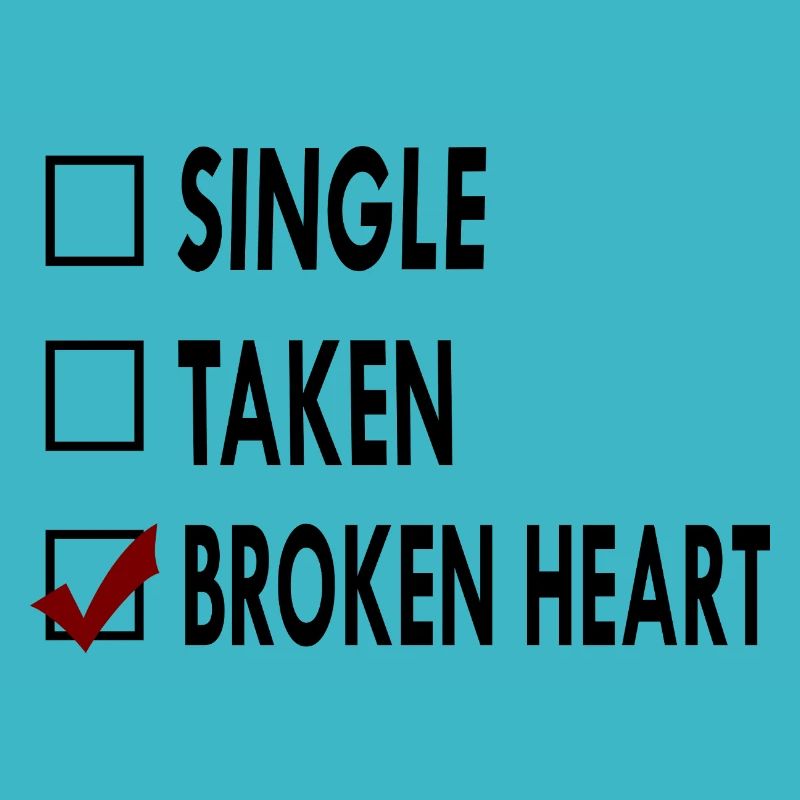 SINGLE noir blanc BROKEN