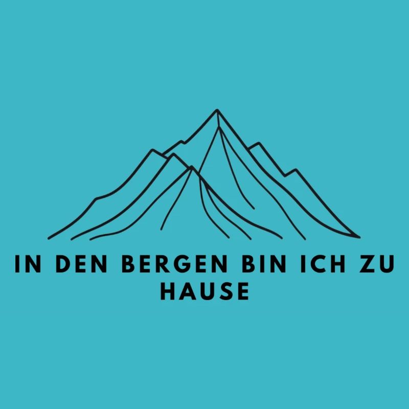 Zu Hause in den Bergen