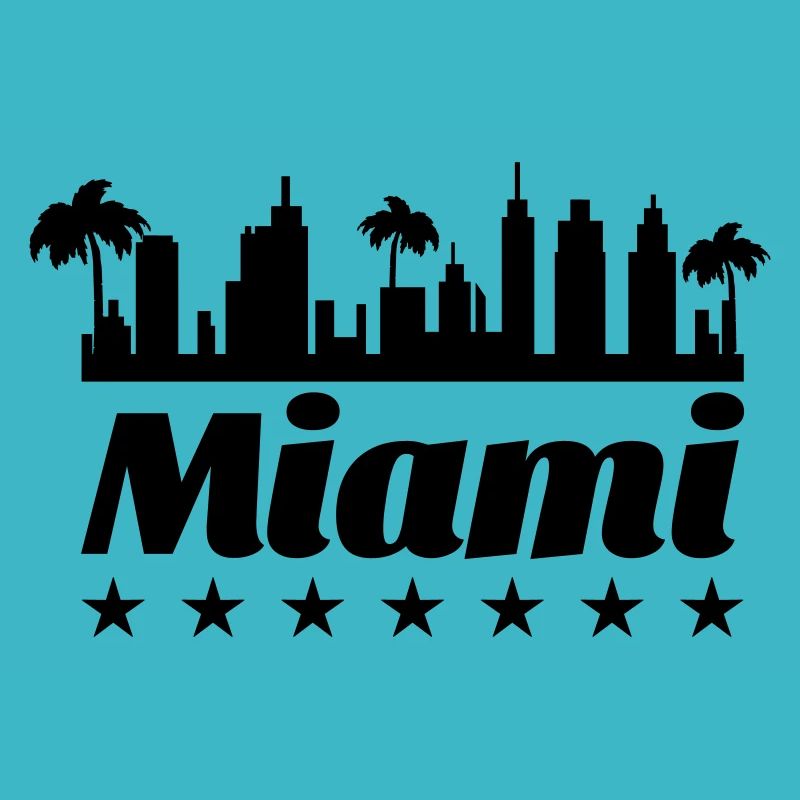 Miami Usa Skyline