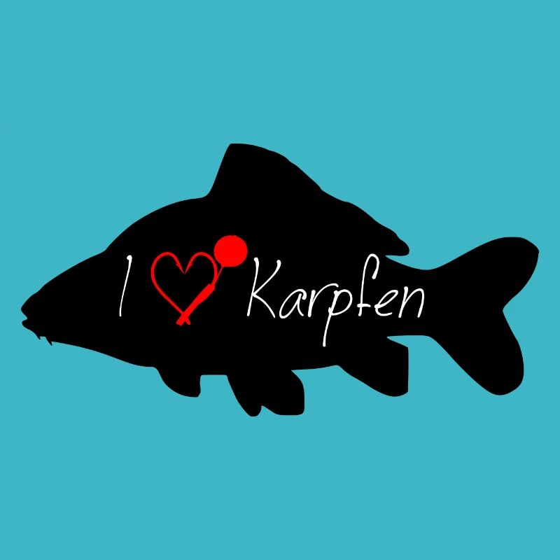 I love KARPFEN schwarz
