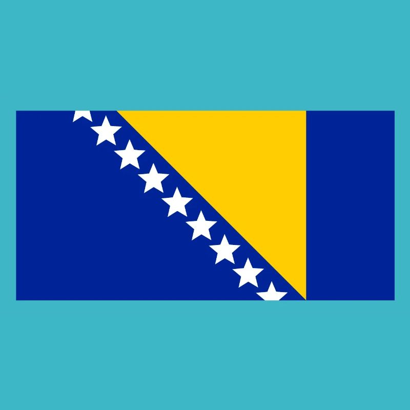 Bosnien Flagge