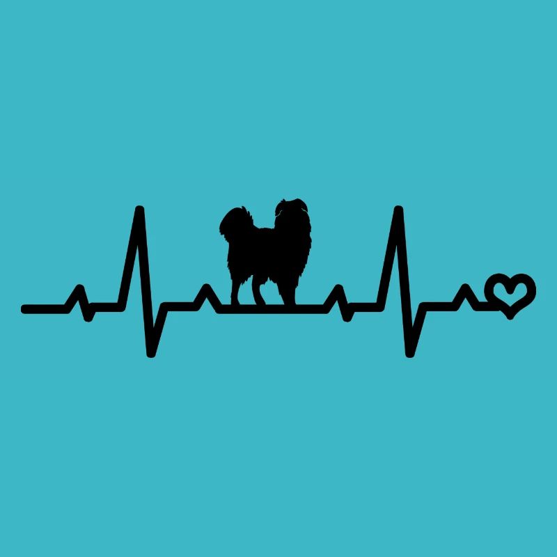 Australian Shepherd Aussie Liebe Herzfrequenz EKG