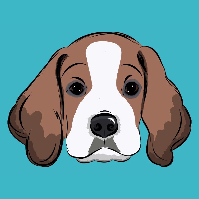 Beagle chiot, Amoureux de chiens, Idée cadeau