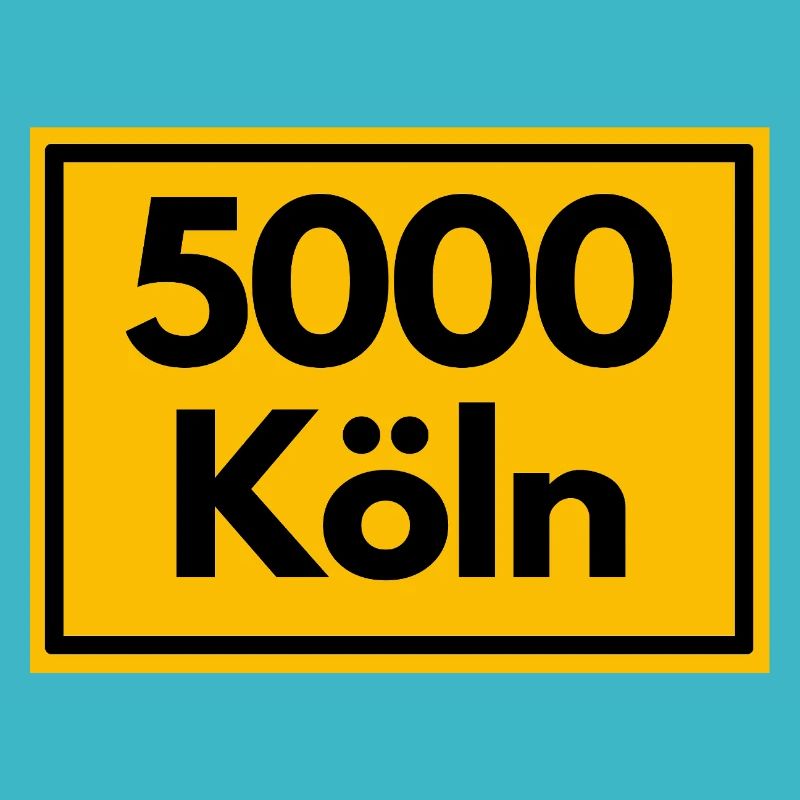 OLD POSTCODE POSTCODE RETRO 5000 COLOGNE - CATHEDRAL CITY