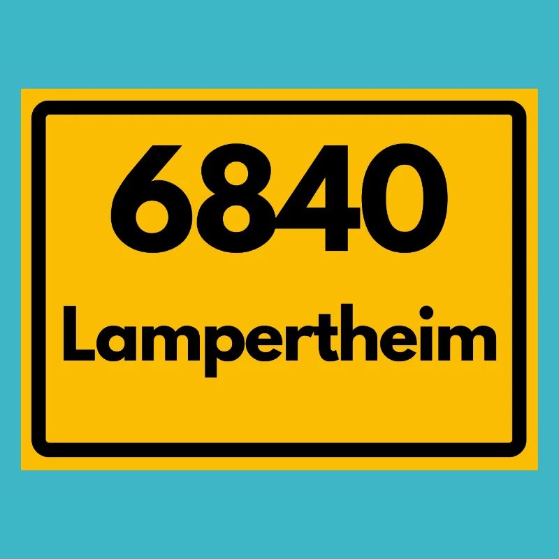 OLD POSTCODE POSTCODE RETRO 6840 LAMPERTHEIM