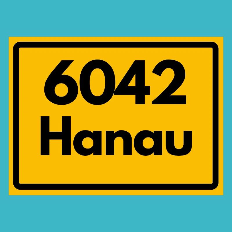 OLD POSTCODE 6042 PLZ 63450 HANAU HESSEN