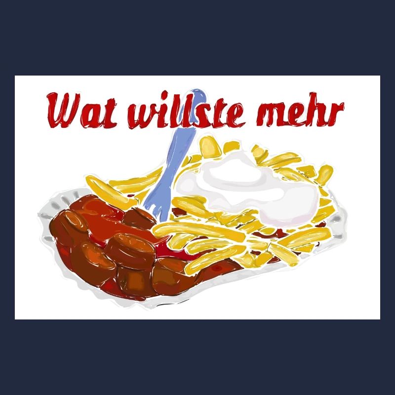 Currywurst mit Pommes