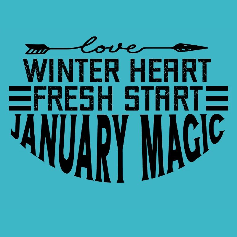 winter heart fresh start january magic