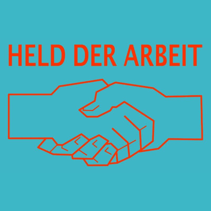 DDR Lustiger Spruch Held der Arbeit