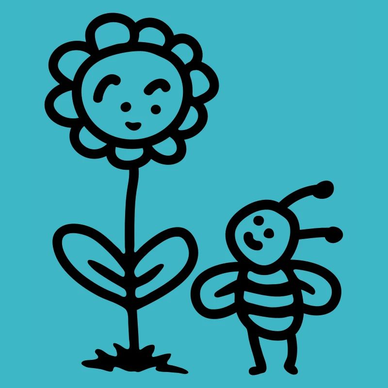 Fleur d'abeille - ligne