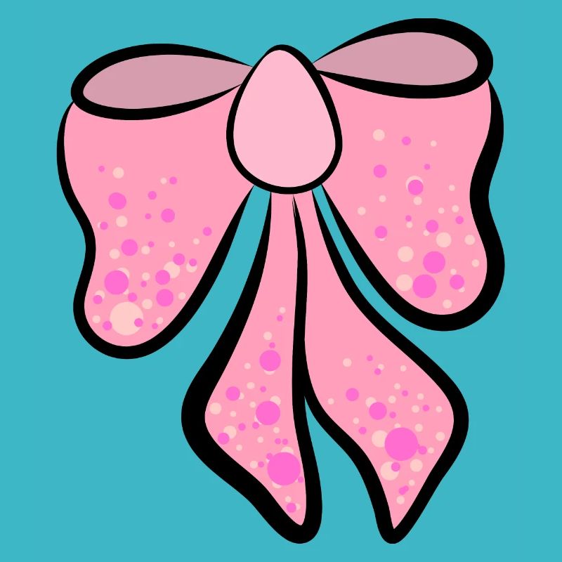 schöne rosa, pinke Schleife , Geschenkidee