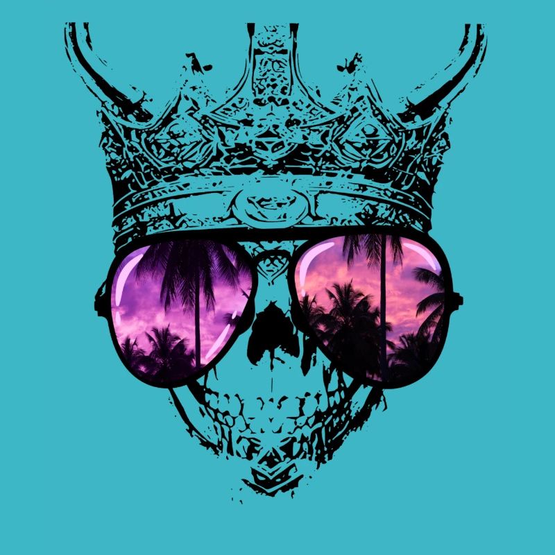 Hipster Skull King