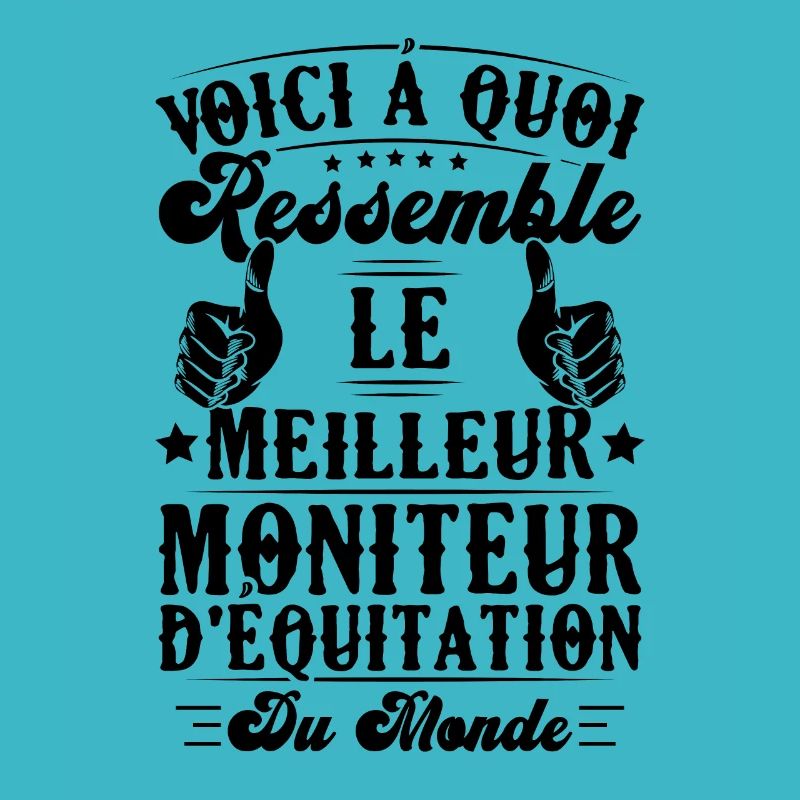 Le meilleur moniteur d'équitation du monde