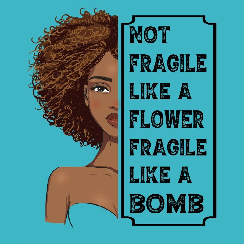 Pas fragile comme une fleur fragile comme une bombe